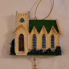 Vintage Danbury Mint Irish Blessings Church Ornament Hanging EXCELLENT picture