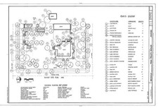 Bartlesville Oklahoma Frank Phillips Mansion 1992 Site Plan Landscape Drawing picture