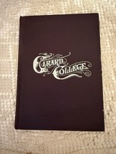 Rare Vintage Girard College Handbook 1888 Philadelphia picture