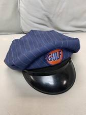 Vintage Gulf Attendant Cap Beautifully Kept picture