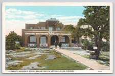 Verkamp's Souvenir Store Grand Canyon Navajo Rugs Arizona Postcard picture