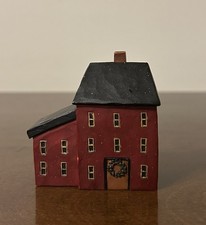 2005 Blossom Bucket Country Christmas Saltbox House Primitive Folk Art B Lloyd picture