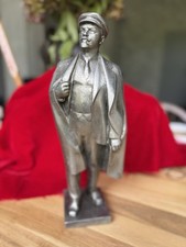 LENIN VLADIMIR, large very  rare vintage metal figurine / bust/ sculpture 36cm picture