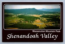 Postcard Vtg Virginia Massanutten Mountain Peak Shenandoah Valley picture
