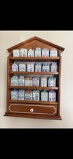 Vintage 1989 Lenox Spice Village COMPLETE 24 Set With Display Rack Shelf picture