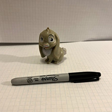 Gray Rabbit/Bunny Figurine Toy Under 3