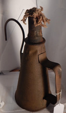 antique tin B & O RR betty Oil Wick sport torch Lantern  railroad item picture