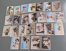 Lot of 25 1966 Topps the Rat Patrol Trading Cards WWII TV Series Vintage picture