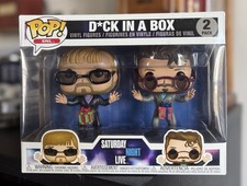 VAULTED Funko Pop SNL: D*CK IN  A BOX Justin Timberlake/Andy Samberg 2-Pack picture