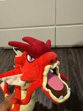 Rare Shiny Red Gyarados Legit Pokemon Center Plush Poseable Japan Magikarp picture