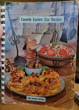 Order of the Eastern Star Favorite Recipes Cookbook Family Favorites Menus 1965 picture