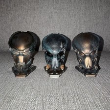 SIDESHOW AVP (ALIEN VS PREDATOR) PREDATOR SMALL BUST MASK SET RARE SOLD OUT picture