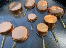 Vintage Copper Cooking Set  Portugal & Korea  picture