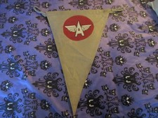 ORIGINAL 1950-60'S FLYING 'A'  GASOLINE SERVICE PENNET  FLAG (B1) picture