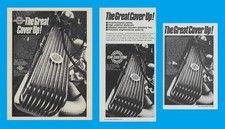 1973 1974 Cal Custom Magazine 3 Ad Lot Finned Aluminum Valve Cover Covers Hawk picture