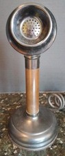 Antique Kellogg S&S Candlestick Phone Dispatcher Railroad Brass 12