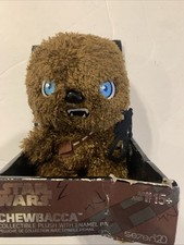 Disney Star Wars Chewbacca Collectible Plush Doll Damage Packaging  New Em31 picture