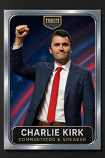 Charlie Kirk Tribute Holo Custom Card picture