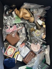 Huge Vintage Stuff Junk Drawer Clean out Knives Pins Watches N More picture