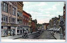 1908 STATE STREET THE CARL CO STORE TROLLEY TRACKS CARS SCHENECTADY NY POSTCARD picture
