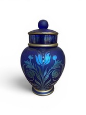 FENTON FAVRENE SATIN HEIRLOOM COLLECTION GINGER JAR LIMITED EDITION #292/600 picture
