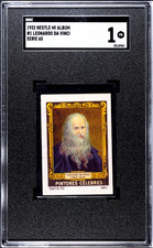 1932 Nestle #1 Leonardo da Vinci card - SGC 1 Highest Graded Grail Stollwerck picture